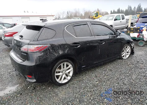 2014 Lexus Ct 200H из США, поврежденный, VIN JTHKD5BHXE2185732
